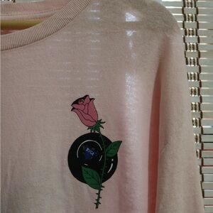 RVCA Pink Graphic Women Top